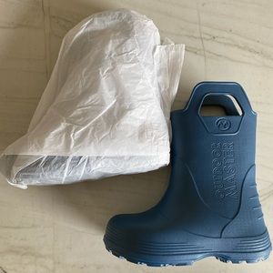 Outdoor Master Rain Boots size 12little boy